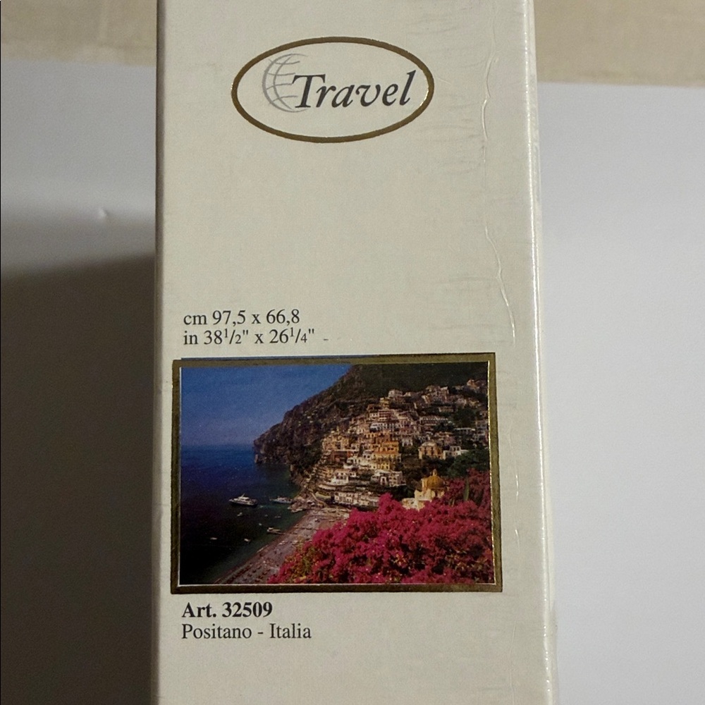 Vintage. Clementoni 2000 Piece Puzzle - Coastal Town. Positano-Italia - Picture 3 of 6